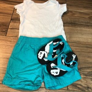 Infant beach outfit
